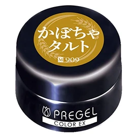 PRE GEL (プリジェル) Color EX Pumpkin Tart 3g PG-CE909, UV/LED Compatible