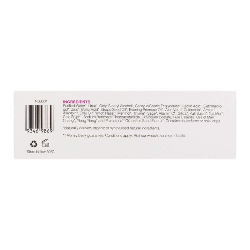 Plunkett's NUTRI SYNERGY 8 NS 8 Heel Balm Complex Tube