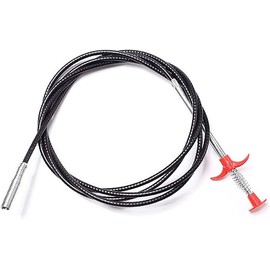 Drain Snake, Clog Remover - Gutter Cleaning Tools Drain Cleaner for Toilet Sewer Shower Kitchen Bathroom Tub Clogged Drains Opener Cleaning Tool, Flexible Grabber Claw Reaches (79 inch)