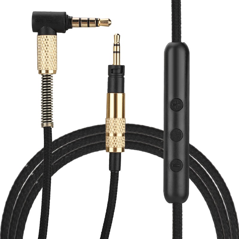 3.5mm Elbow Male to 2.5mm Straight Male Extension Audio Headphone