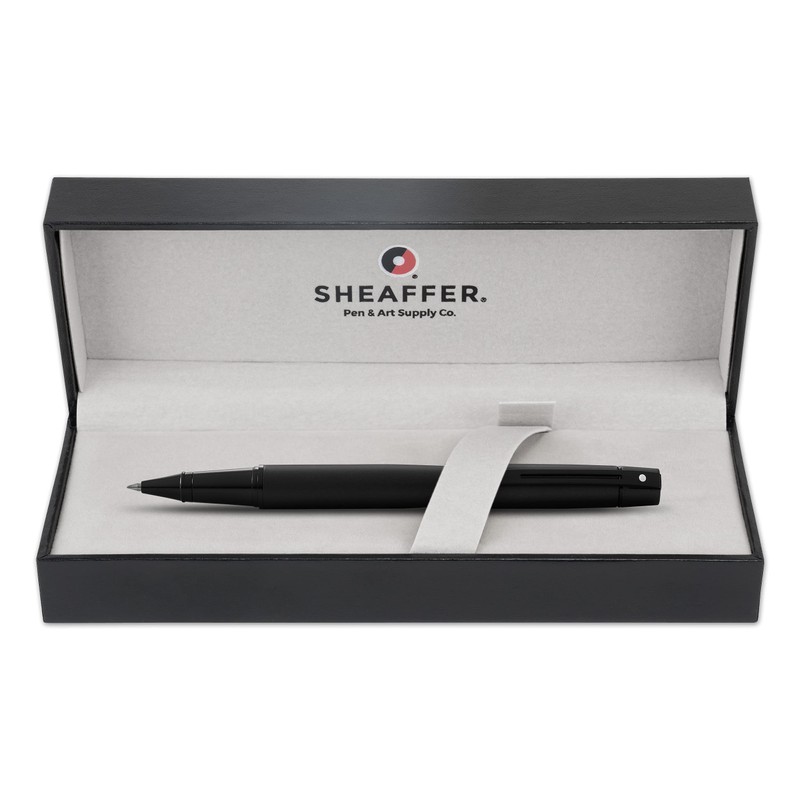 Sheaffer 300 Rollerball Pen - Matte Black - Medium Line