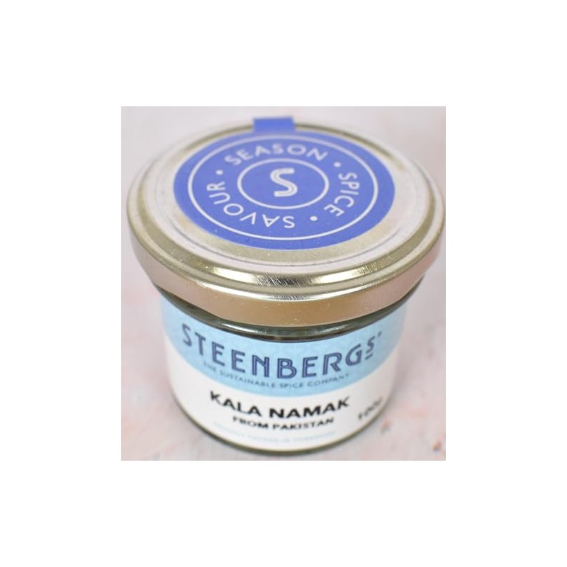 Steenbergs Kala Namak Indian Black Salt 100g