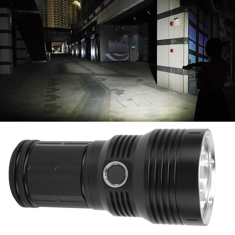 P90 LED Flashlight 12000LM IPX5 Waterproof 6 Light Modes Super
