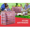 Large Laundry bags Storage Bag Waterproof with Zips, Travel Laundry