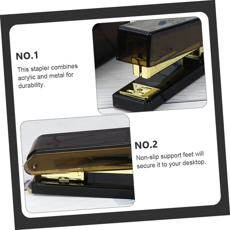 DOITOOL Multi Function Acrylic Stapler for Office and School Portable