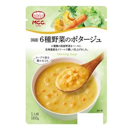 MCC Potage of 6 Vegetables, Made in Japan, 5.6 oz (160 g) x 5 Packs