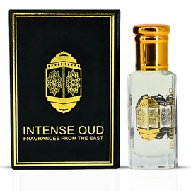 INTENSE OUD Inaya Perfume Oil 12ML (0.40 OZ) with Black Gift Box | A Zesty Citrus Blend with Sweet Vanilla & Soft Musk.