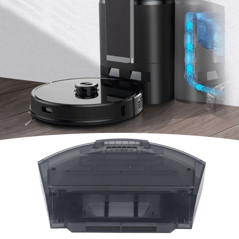 2 in 1 Water Tank Dust Collection Box ABS Easy