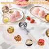 Cuchara Para Helado con Palanca, Acero Inoxidable 304, Mango Antideslizante