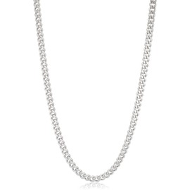 Wigo Unisex Necklace, Men's, Stainless Steel Chain, Accessories, Access, 15.7 inches (40 cm), 50.6 inches (60 cm), 27.6 inches (70 cm), Clothing, Autumn Clothing, Winter Clothing, Spring, Summer,