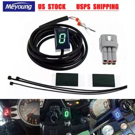Unbranded Motorcycles Green LED Gear Indicator for Suzuki GSXR600 GSXR750 GSXR1000 SV650