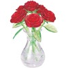 BePuzzled | Roses in Vase Original 3D Crystal Puzzle, Ages