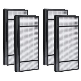 4 Pack HRF-H1 HRF-H2 True HEPA Replacement Filter H, Compatible with Honeywell Air Purifiers Model HPA050, HPA060, HPA150, HPA160, HHT055 and HHT155