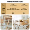 Clear PVC Tablecloth, 100% Waterproof Vinyl Table Cloth, Oil Proof
