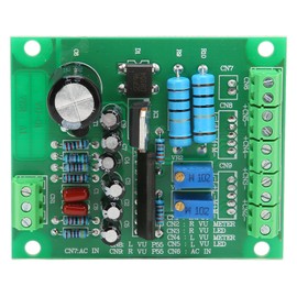 VU Driver Board Professional Mute Function Firm Stereo VU Driver Module for VU Meter AC 12V