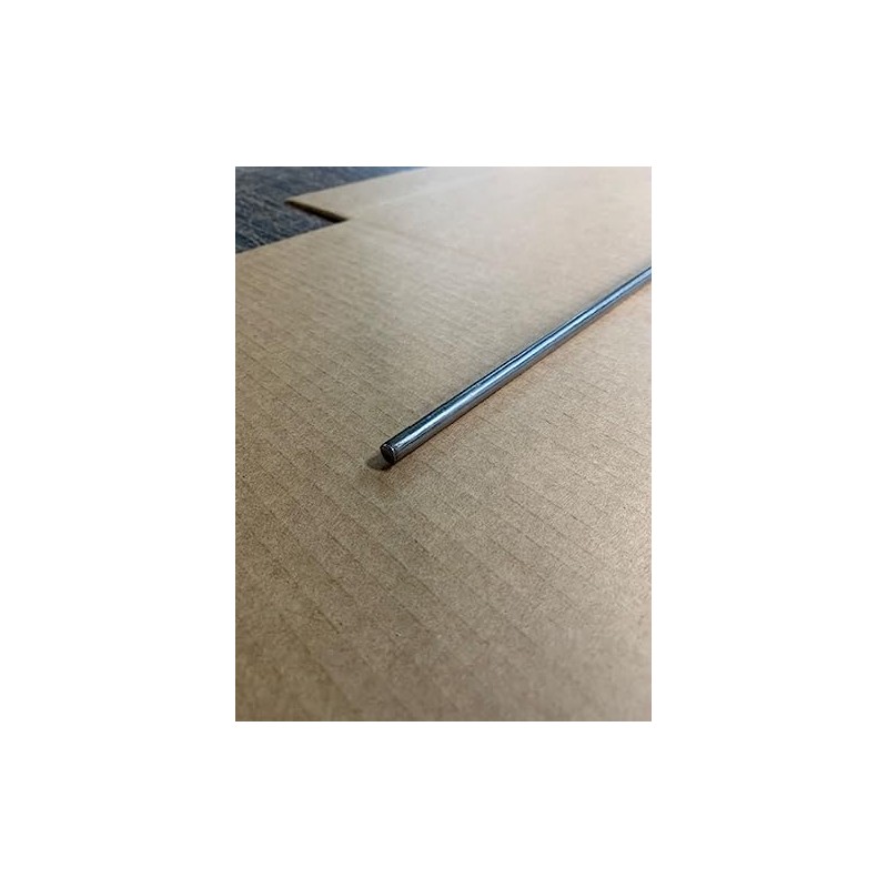 1/4" Diameter Stainless Steel Round Bar, Rod, 304 Stainless (10)