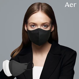 KF94 Air Mask Standard Light Fit 50 sheets Bird Beak Type Seburi Type, Standard Light Fit KF94 Medium Black 50 sheets / KF94 아에르 마스크 스탠다드 라이트핏 50매 새부리형 세부리형, 스탠다드 라이트핏 KF94 중형 블랙 50매