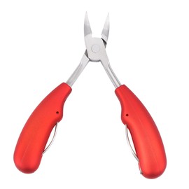 Baluue 12.9cm Long Jaw Toe Nail Clippers for Thick or Ingrown Nails Precise Cutting for Comfortable to Hold Handle