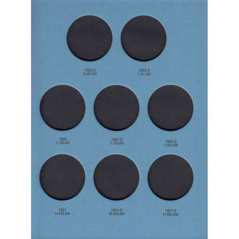 Whitman Coin Folder U.S. Morgan Silver Dollar 1878 – 1921