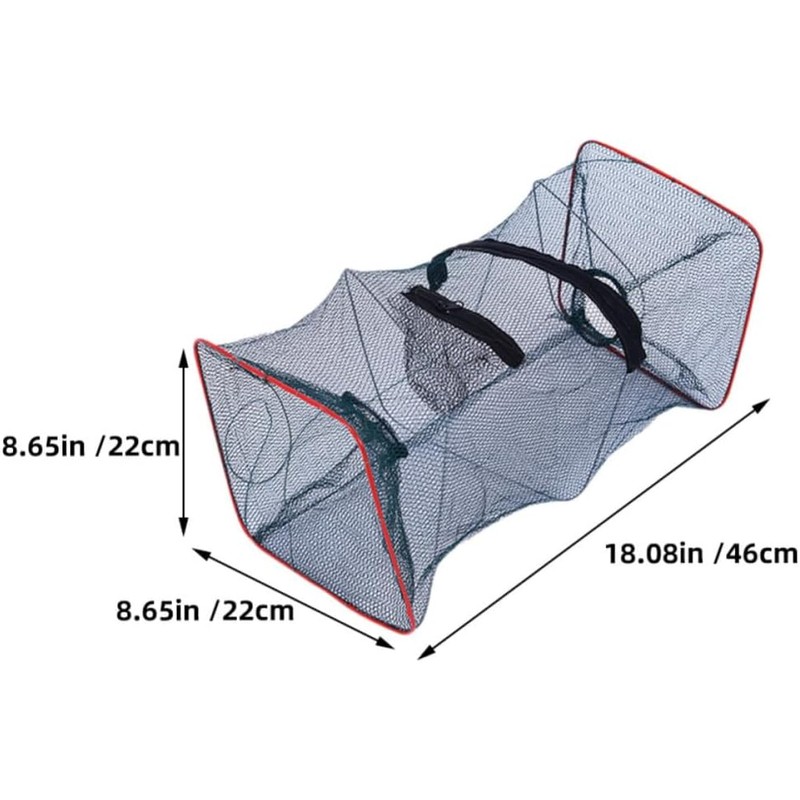 Trampa de Pesca Plegable para Cangrejos – 2 piezas reutilizables