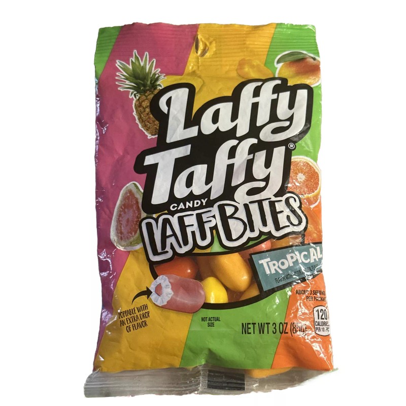 Laffy Taffy Laff Bites, Tropical, 3oz
