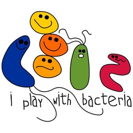 CafePress Play with Bacteria Throw Blanket Super Soft Fleece Plush Throw Blanket, 60"x50"