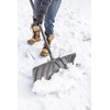 Suncast 24-Inch Snow Shovel and Pusher Combo with Durable Galvanized