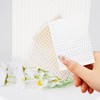 Chisafly Alphabet Small Gold Block Cursive Nail Stickers, Set of