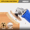 HERZO Wood Carving Wheel Grinder Wheel 5 Inch Wood Shaping