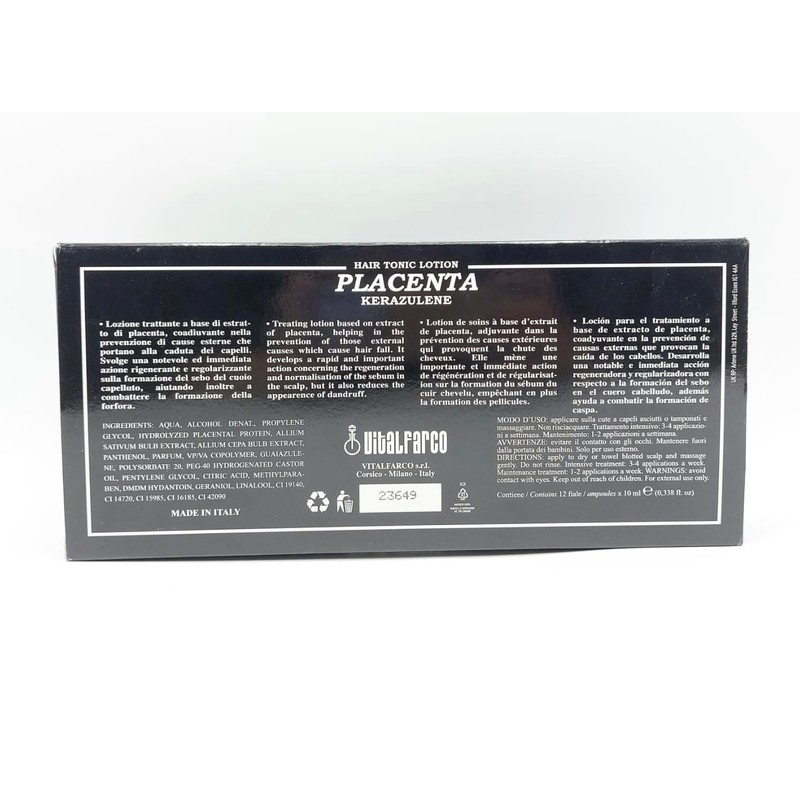 HAIR GROWTH / HAIR LOSS / PLACENTA HAIR TREATMENT 10
