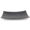 Trendy Wood & Light Decorative Bowl Canoe Mango Wood Black