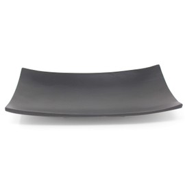 Trendy Wood & Light Decorative Bowl Canoe Mango Wood Black