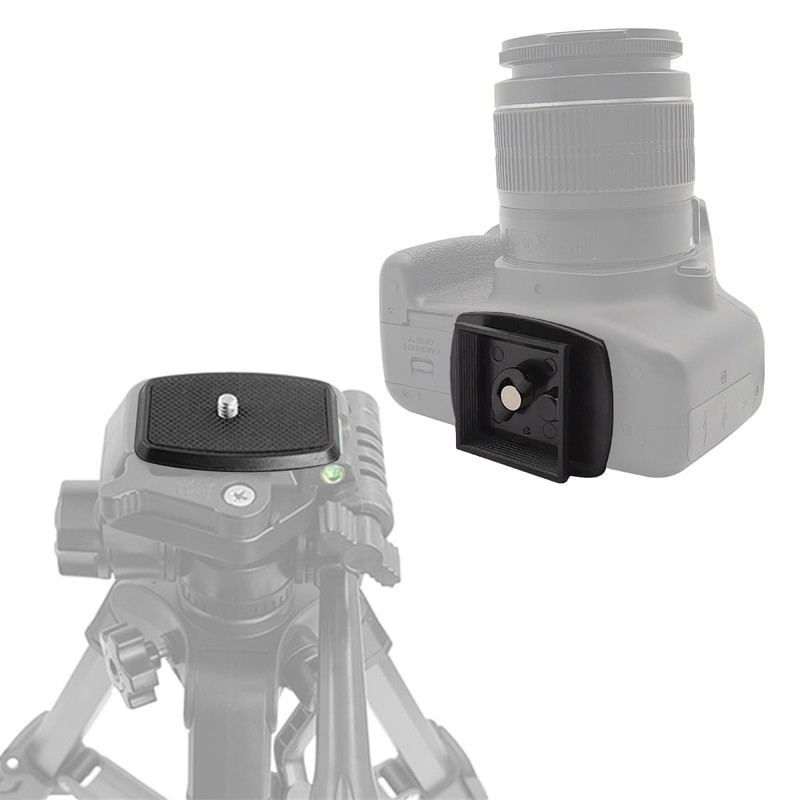 IOUALEY 42mm (1-5/8") Quick Release Plate, Universal Tripod Mount Adapter