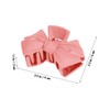 WOONEKY 6 Pack Bow Clip Hair Clips for Women Elegant
