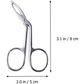 Pinzas Para Depilar Cejas De Acero Inoxidable 2 Piezas Punta Oblicua Kit Profesional Para Vello Facial Y Modelado Preciso De Cejas Diario
