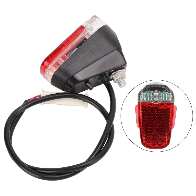Electric Scooter Rear Tail Light with Dirtboard for Ninebot MAX