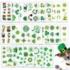 20 Sheets St Patricks Day Tattoos,St Patricks Day Accessories Fake