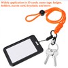 Mabor Adjustable Neck Lanyard, Polyester Badge ID Card Holder Strap