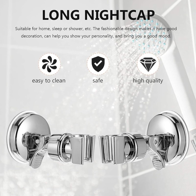 Adjustable Shower Head Holders, Universal 360° Rotation Shower Head Bracket