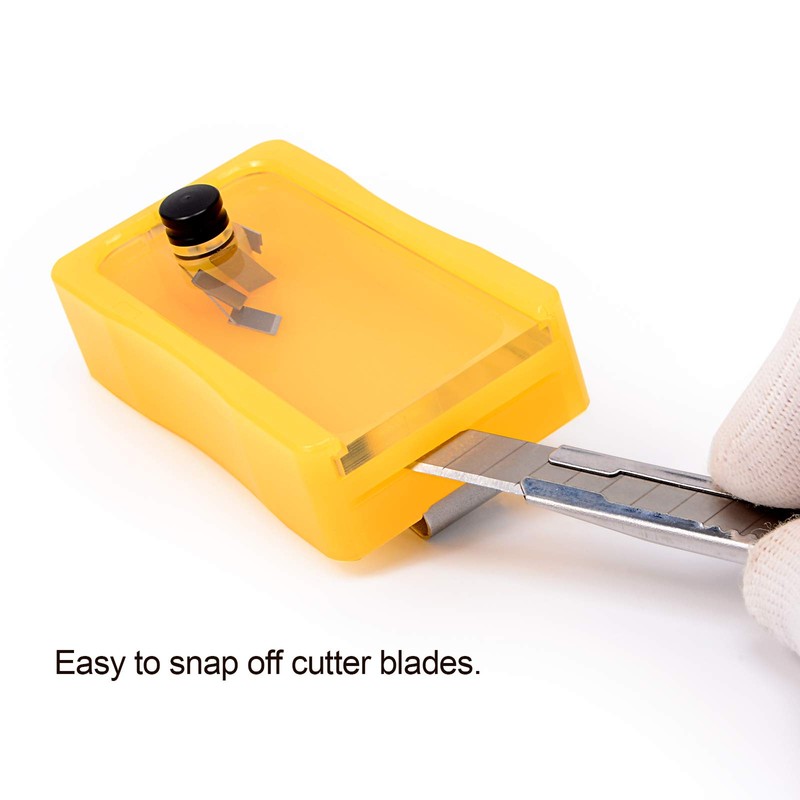NEWISHTOOL Snap Off Blade Disposal Container Can to Break Utility