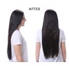 Onedor 24" Straight Synthetic Clip in Hair Extensions. 7 individual