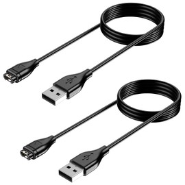 USB A Charger for Garmin Watch Charger, Charging Cable for Garmin Watch Fenix 8 7 7S 7X 6 6S 6X 5 5S Plus, Forerunner 55 165 245 645 935 945,Approach S70 S40,Instinct,Vivoactive 4 4S 3, 3.3ft*2