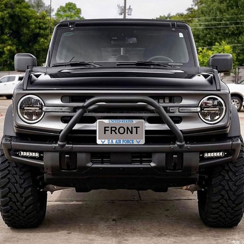 2pcs for US Air Force Veteran License Plate Frames –