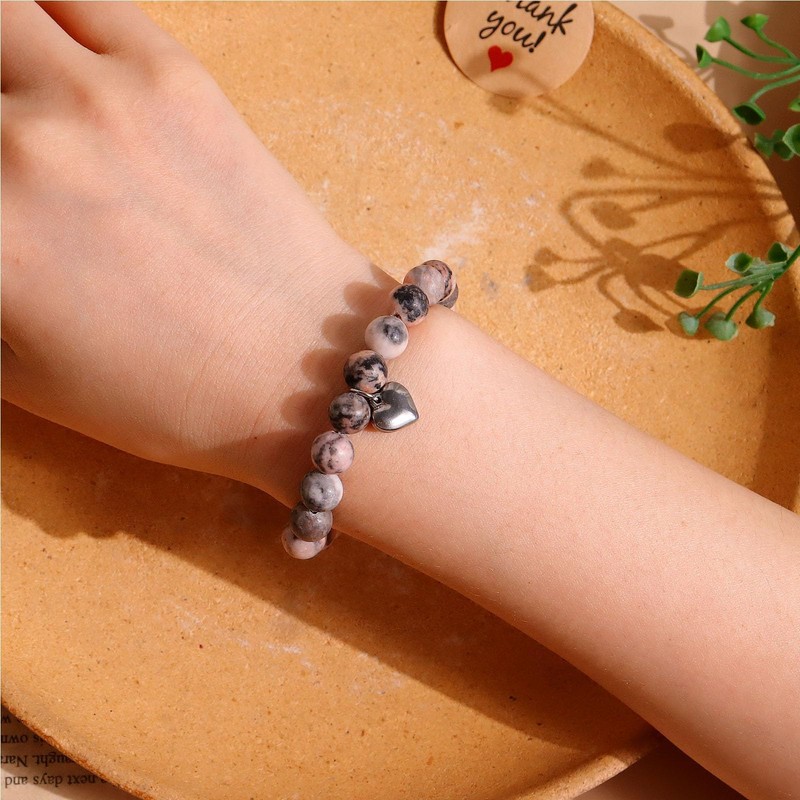 Inspirational Bracelet for Women Natural Stone Bracelet Healing Crystal Bracelet