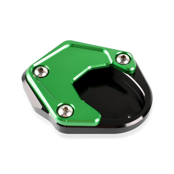 Motorcycle Side Stand Kickstand Enlarge for Ninja 400 2018-2023 Black