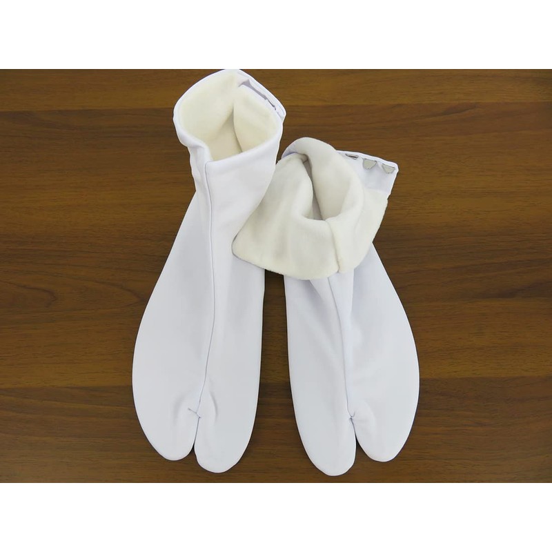 A.S Warm Fleece Tabi Socks, Unisex, 5 Pieces, Microfleece Winter