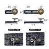 FXHDC-M 6pcs Button Extenders for Jeans Strong Pants Button Extender