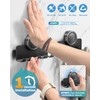 RIVAMBER Suction Cup Hooks, Razor Holder for Shower, Matte Black