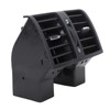Car Rear Center Air Conditioning Outlet Vent Nozzle 1TD819203 Black