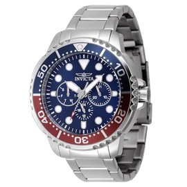 Invicta Pro Diver Men 48mm Stainless Steel Steel Blue dial VH63 Quartz